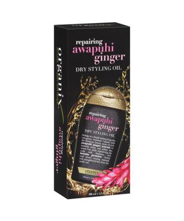 OGX Repairing Awapuhi Ginger Dry Styling Oil 3.3 Ounce - Buy Online on GoSupps.com