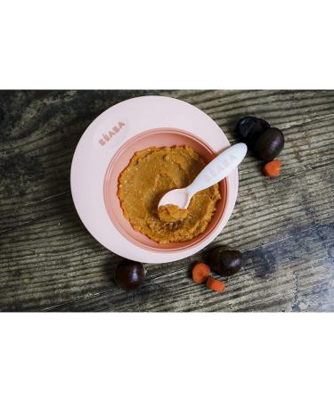 Beaba Ergonomic First Bestlay Set - 6 Spoons & 4 Forks for Babies | Short Rounded Handles | Left & Right-Hand Friendly | Available in Gray Blue Pink - Buy Online on GoSupps.com