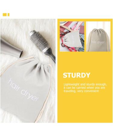 Baluue 12 Pcs Hair Dryer Storage Bag Hairdryer Storage Bag Hair Dryer Case Hairdryer Bags Fabric Light Grey - Buy Online on GoSupps.com