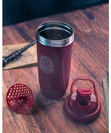 Harry Potter Gryffindor Stainless Steel Shaker Bottle 900ml | Leakproof Resistance Sports Bottle - BPA & DEHP Free - Buy Online on GoSupps.com
