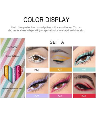 Colorful eye eyeliner Kit eye eyelder - Buy Online on GoSupps.com