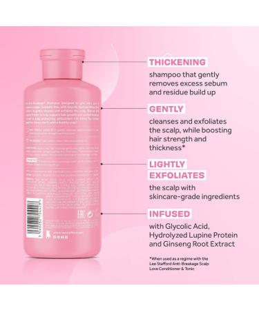  Lee Stafford Lee Stafford Scalp Love Anti-Hair Loss Thickening Shampoo 250ml - Buy Online on GoSupps.com