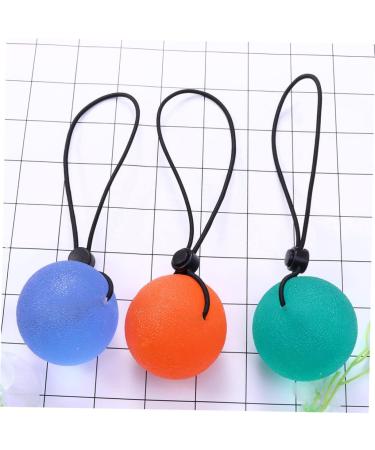 Solustre 3 PC Fitness Equipment - Squeezeball Grip Strengthener & Hand Therapy Tools for Wrist Training - Buy Online on GoSupps.com