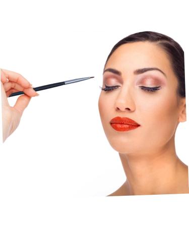 DRESSOOS 4pcs Fine Eyeliner Brush Eye Makeup Brush Lipstick Travel Lipstick Brush Lip Liner Fiber - Buy Online on GoSupps.com