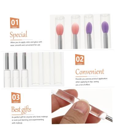 FRCOLOR 16 Pcs Silicone Lip Brush Set - Bulk Lipstick Applicator & Lip Scrubber | Assorted Colors | Ideal for Makeup Lovers - Buy Online on GoSupps.com