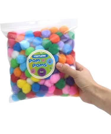 Pompoms for Crafts 200pcs - 1 Small Pom Poms for DIY Decoration Projects - Buy Online on GoSupps.com