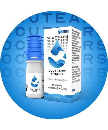 OCUTEARS Hydro+ Eye Drops for Dry Eyes - Hyaluronic Acid 10 ml Solution | Fast Shipping Worldwide - Buy Online on GoSupps.com