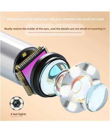 Fit For Smart Ear Cleaning Kit With WiFi Camera & - Rechargeable Illuminated Ear Wax Removal Tool(Y8-Black 9pcs) - Buy Online on GoSupps.com