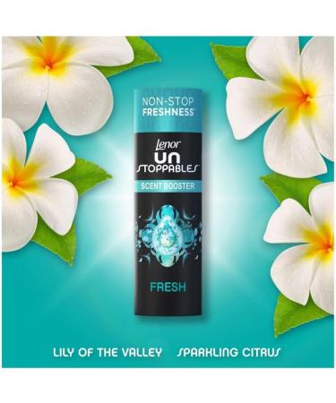 Unstoppables Fresh Scent Pack: Lenor Laundry Perfume in-Wash Scent Booster Beads 1Pk x 176gr + Febreze Fabric Refresher Spray 1Pk x 500ml + Our Gift for You: Organza Bag Size: 9x7x0.1cm - Buy Online on GoSupps.com