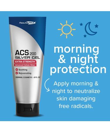 Results RNA - ACS 200 Silver-Glutathione Gel Advanced Cellular Colloidal Silver Gel for Wound Care & Superior Dermal Healing. (15 oz) 15 Ounce (Pack of 1) - Buy Online on GoSupps.com