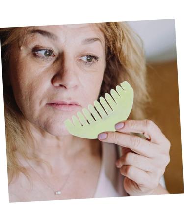 Hapinary Jade Scalp Massage Combs - 2 Piece Set for Scalp Relaxation & Wellness | Portable Head Massage Tools - Buy Online on GoSupps.com