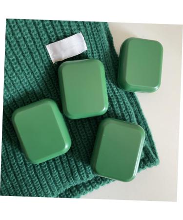Healeved Small Contact Lens Container with Mirror - Frosted Organizer & Travel Case for Contacts - Decorative Plastic Holder - Buy Online on GoSupps.com