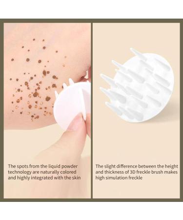 Face Freckles Makeup Air Cushion Freckles | Quick Dry Natural Like Fake Freckles Cushion for Natural Effortless Sunkissed Makeup with 3D Freckles - Buy Online on GoSupps.com