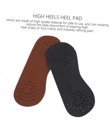 Beaupretty Non-Slip Heel Stickers - 3 Pairs Wear-Resistant Shoe Pads for High Heels - Invisible Cowhide Inserts for Loose Heels - Buy Online on GoSupps.com