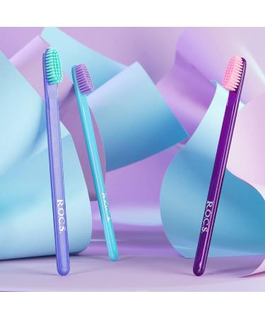R.O.C.S. Passion Toothbrush - Intelligent Dental Care System by Dentists | High-Quality Bristles for Effective Brushing - Buy Online on GoSupps.com