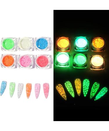 TSBB Aurora White Sequins Nail Art Glitter Powder - Mermaid Dust Flakes for DIY Nails | Best Decoration Supplies - Buy Online on GoSupps.com