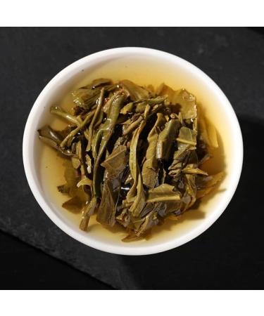 HQZM Yunnan Yiwu Old Tree Early Spring 357g Puer Raw Tea With Orchid Scent More Fragrant As It Ages - Buy Online on GoSupps.com