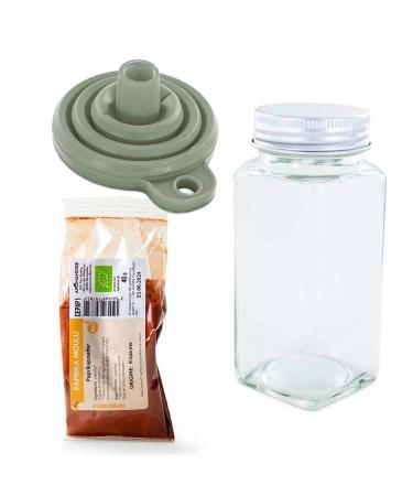 Spice bottle powder + funnel + ground paprika 40 g