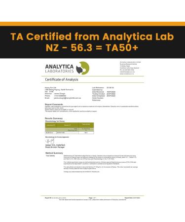 UKs Most Active Honey | Super Jarrah TA50+ / MGO 1600+ | Stronger than Manuka Honey 1000 MGO - Manuka Honey Medical Grade | Raw Honey - Cold Pressed & Unpasteurised | Honey for Life (260g) 260 ml (Pack of 1) - Buy Online on GoSupps.com