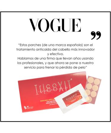TricoVIT Patches Anti-Chute des Cheveux avec L-Cyst ine. Traitement Capillaire Anti-Chute pour Homme et Femme. Augmente la Densit et R g n re le Cuir Chevelu. 28 Patches - Buy Online on GoSupps.com
