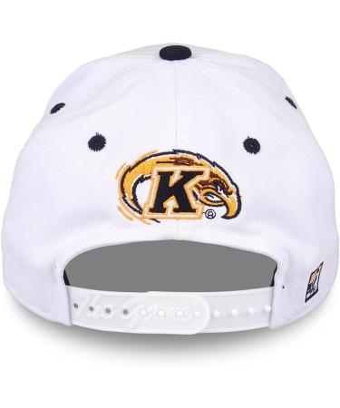 NCAA Kent State Golden Flashes The Game Bar Design Hat - White | Adjustable - Buy Online on GoSupps.com