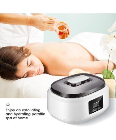 GJCrafts Paraffin Wax Bath for Hands and Feet - Promotes Blood Circulation, Removes Dry Skin - 3Pcs 300g Wax + 200 Plastic Foils - Buy Online on GoSupps.com