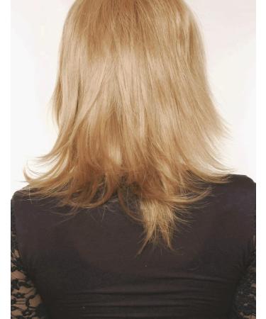 Prettyland C340 Medium Length Wig - Silky Straight Layered Cut with Slanted Bangs in Brown & Dark Blonde - International Shipping Available - Buy Online on GoSupps.com