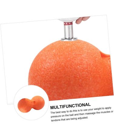 Ultechnovo 2 STK Peanut Massage Ball - Foot Massager & Double Lacrosse Roller for Muscle Relief | Epp Yoga Fitness Tool - Buy Online on GoSupps.com
