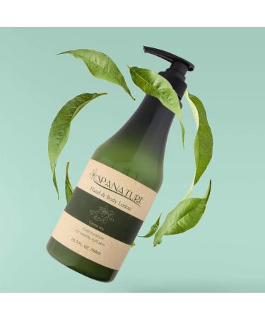 Spanature Green Tea Hand & Body Lotion 750ml - Moisturizing & Nourishing Skin Care from Korea - Buy Online on GoSupps.com