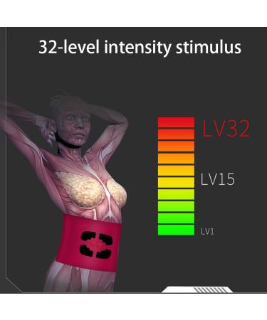 Shaple Electrically Heated Waist Massage Belt - Portable Elastic Support for Dysmenorrhea Back & Stomach Pain Relief | Gray - Buy Online on GoSupps.com