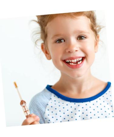 Healeved 8 STK Children's Travel Toothbrush - Durable & Convenient Tooth Cleaning Tools for Toddlers | Perfect for Daily Use - Buy Online on GoSupps.com