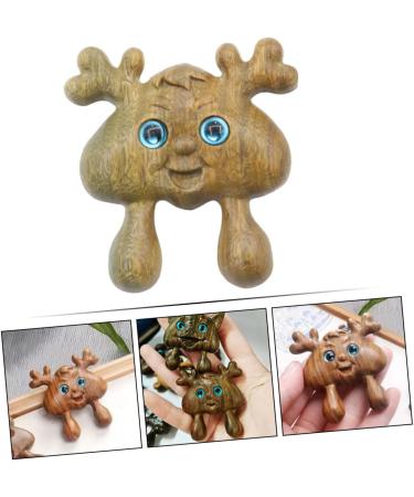 TOVINANNA Massagestab Foot Massage Device | Improve Circulation & Relaxation | Unique Sandalwood Acupuncture Comb - Buy Online on GoSupps.com