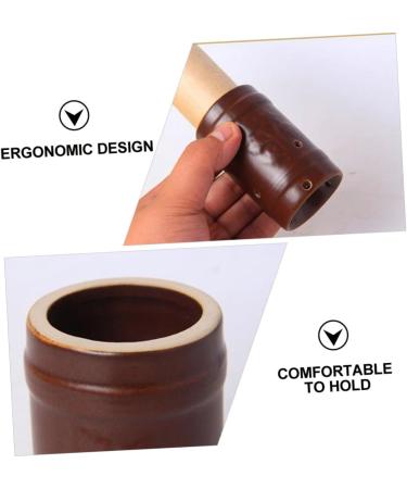 Beavorty Moxibustion Glass Cup - Smoke-Free Portable Moxa Scraper Pot & Vacuum Container for Home Use - Buy Online on GoSupps.com