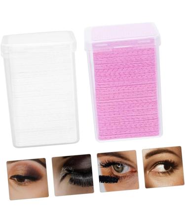 Beatifufu 2 Boxes Eyelash Cleaning Pads Cotton Cleaning Wipe Glue Bottle Wiper Eyelash Glue Wiper Glue Bottle Accessory Cotton Pad Glue Bottle Cleaning Wiper Eyelash Glue Remover Cotton Wipe - Buy Online on GoSupps.com