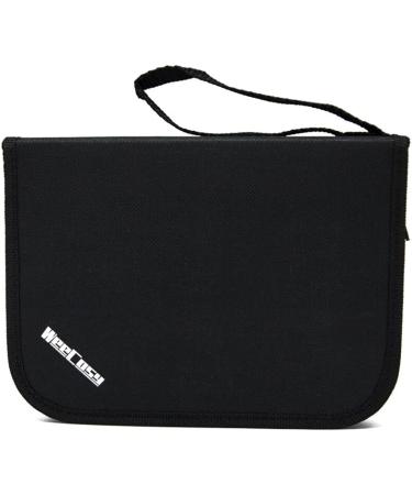 Sewing Kit XL - Portable Sewing Supplies for DIY Beginners & Adults - Includes Scissors, Thimble, Thread, Needles, Tape Measure, Case - Black - Buy Online on GoSupps.com