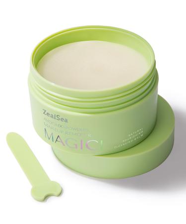 ZealSea Makeup Remover Cleansing Balm: Deep Cleaning Facial Cleanser Natural Gentle Makeup Removing Balm Melting Balm to Oil for Face Eye Lip 3.5 Oz