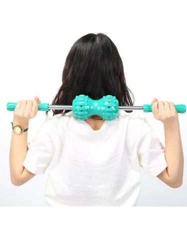 Massage roller body massager acupressure roll massage device muscle magnet massage roller acupressure roller with magnets for women and men