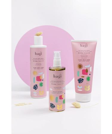 Hagi Bali Holiday Body Lotion | Natural Moisturizer with Monoi Oil Shea Butter & Apricot Kernel Oil | Vegan & Soothing | 200 ml - Shop Internationally - Buy Online on GoSupps.com