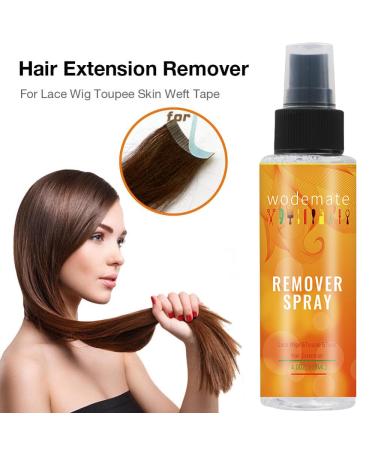 Lace Wig Glue Remover Spray | Adhesive Tape Remover for Tape in Hair Extensions | Fast Acting Solvent for Hair Replacement | Lace Front Wig | Hairpieces | Toupee | Hair Systems Bonding(118ML) - Buy Online on GoSupps.com