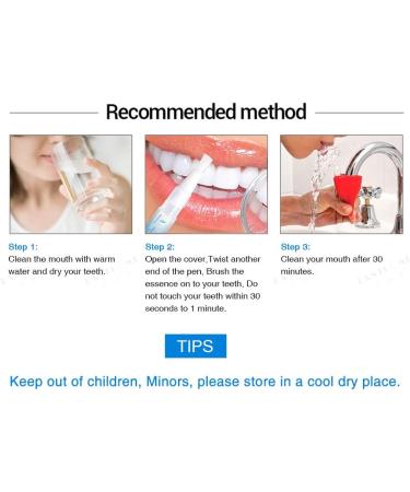 Teeth Whitening Pen & Stain Remover - 4 Pcs, 70+ Uses, 1 Month Supply - Buy Online on GoSupps.com