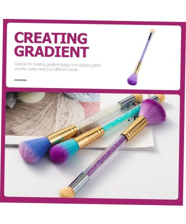 Beavorty nail art double ended pen brochas para u as acrilicas nail brush acrylic rhinestone for nails nail duster brush sponge rhinestone handle nail pen nail art brush nail art pen purple 22.7x4cm Purple - Buy Online on GoSupps.com