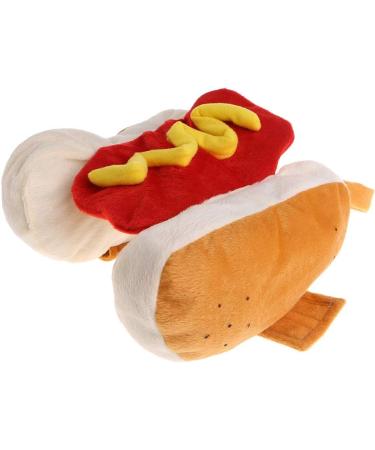 Fogun Funny Hot Dog Coat for Dogs & Cats | Plush Winter Costume for Pets | Stylish Puppy Clothing (S) - Buy Online on GoSupps.com