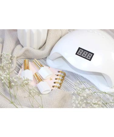 Buy Nail Dryer UV Lamp 24 Dual LEDs - 48W Hybrid Gel Nail Design with Timer | Fast International Shipping - Buy Online on GoSupps.com