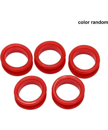 50 Pieces Silicone Finger Rings for Any Scissors Inserts Hair Cutting Styling Tools Accessories Mix Colors - Buy Online on GoSupps.com