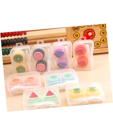 Homsfou 2-Part Contact Lens Box Set | Contact Lens Holder & Case | Small Fruit Design Lens Container for Easy Storage - Buy Online on GoSupps.com