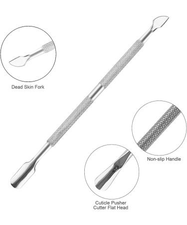 Cuticle Nippers Cuticle Cutters Stainless Steel Nail Scissors Cuticle Clippers and Bottom and Under Nail Cleaning Set for Salon or Home Use - Buy Online on GoSupps.com