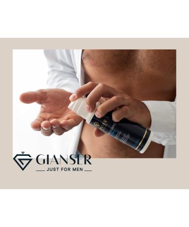 GIANSER just for men: Body and Hand Cream for Men - It does not stick after passing it natural smell and sublimated skin. - Buy Online on GoSupps.com