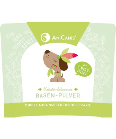 AniCanis Base Powder for Dogs & Cats - Alkaline Supplementary Feed for Acid-Base Balance - 300g Nutritional Supplement - Buy Online on GoSupps.com