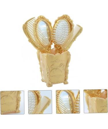 FRCOLOR 2 Sets Comb Set Compact Mirror for Purse Travel Purse Home Tools Travel Wallets Makeup Comb Tool Portable Makeup Mirror Antique Vanity Mirror Hair Stuff Make up Asia Miss Plastic - Buy Online on GoSupps.com