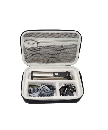 Hard Travel Case for Philips Norelco Multigroom Series 3000 5000 7000 MG3750 MG5750/49 MG7750/49 Men's Electric Trimmer Shaver and Attachments
